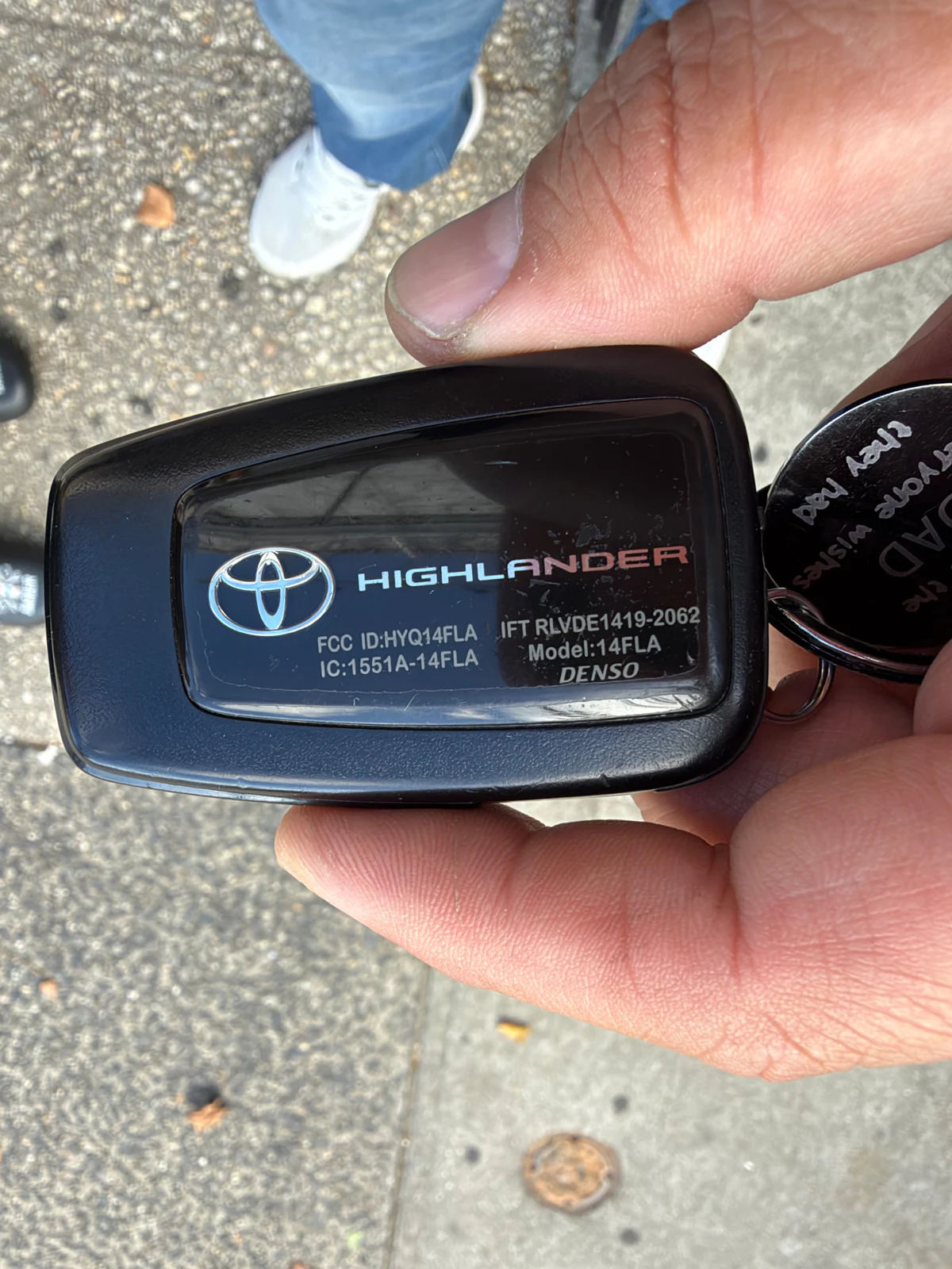 Toyota Highlander key